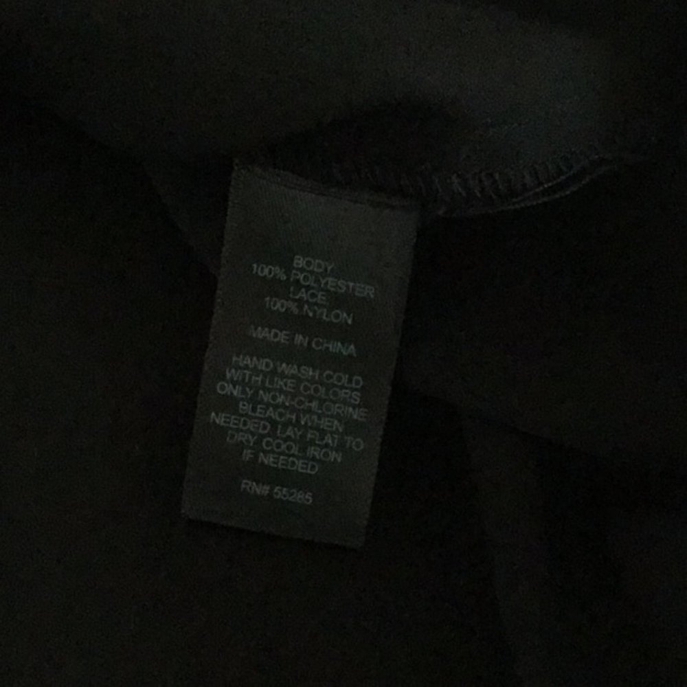 Express Tops x 2 (Maroon and Black Lace) - Picture 14 of 14